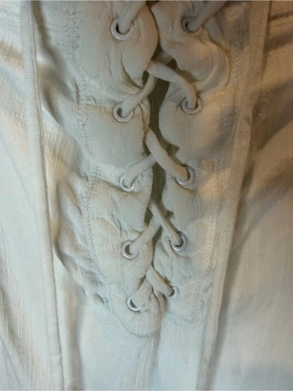 Free People Intimately bodysuit with Lace-Up Detail